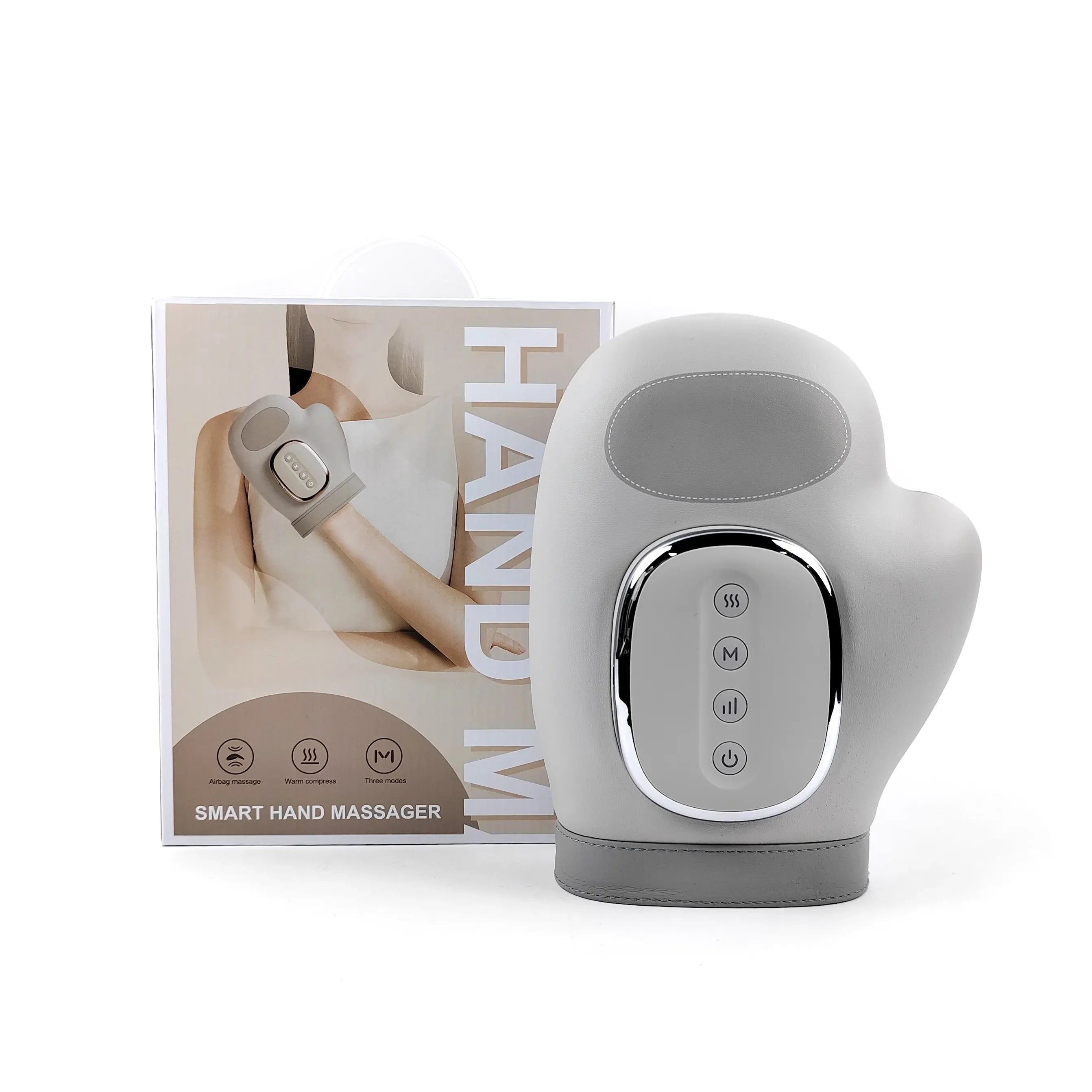 Masseur de mains avec Airbag, Compression des doigts, poignet, paume, Machine de Massage, gant vibrant pour la relaxation musculaire des mains, cadeau pour hommes et femmes
