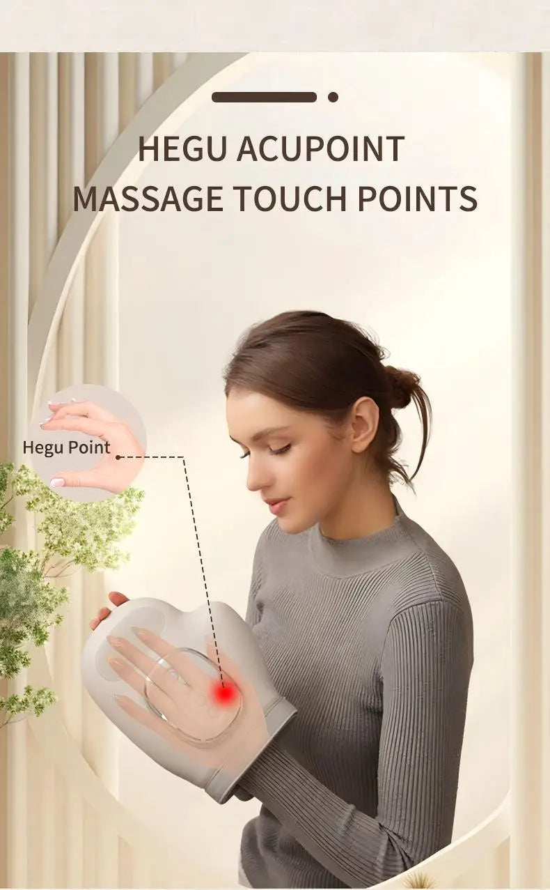 Masseur de mains avec Airbag, Compression des doigts, poignet, paume, Machine de Massage, gant vibrant pour la relaxation musculaire des mains, cadeau pour hommes et femmes