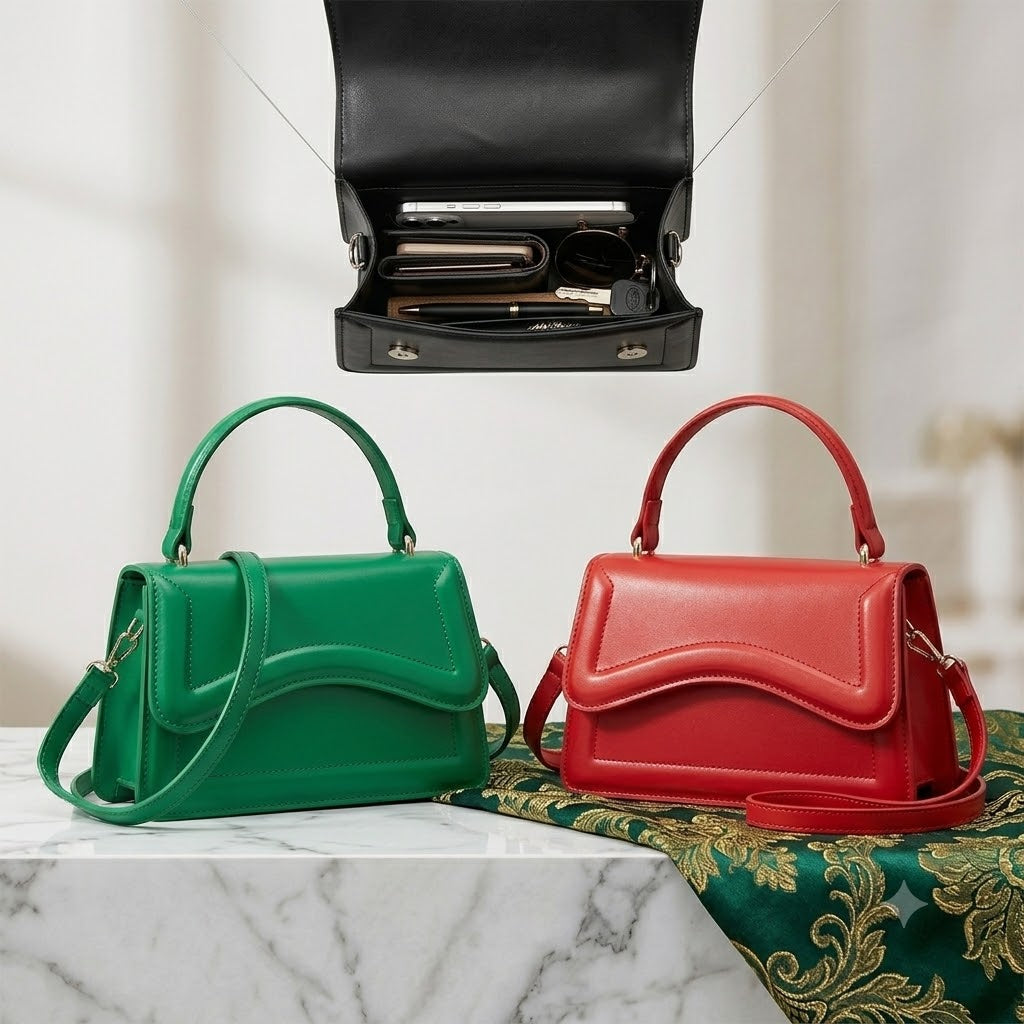 sac à bandoulière de couleur unie, petit fourre-tout pour femmes