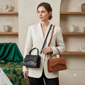sac à bandoulière de couleur unie, petit fourre-tout pour femmes